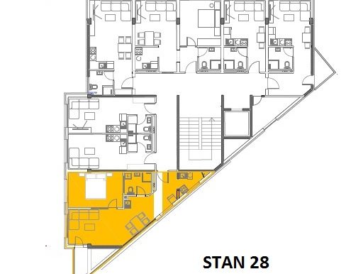 S 28 - POZICIJA STANA U ZGRADI